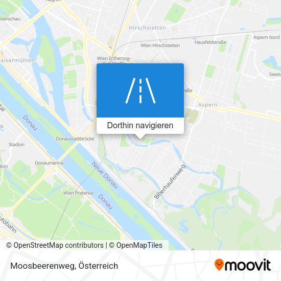 Moosbeerenweg Karte