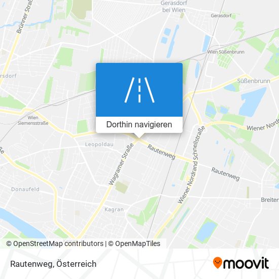 Rautenweg Karte