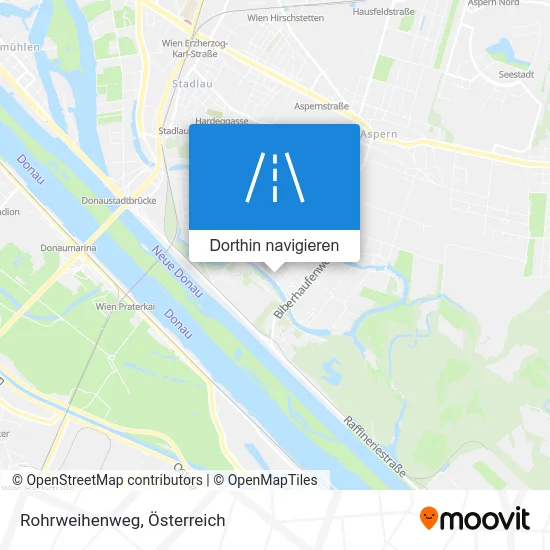 Rohrweihenweg Karte