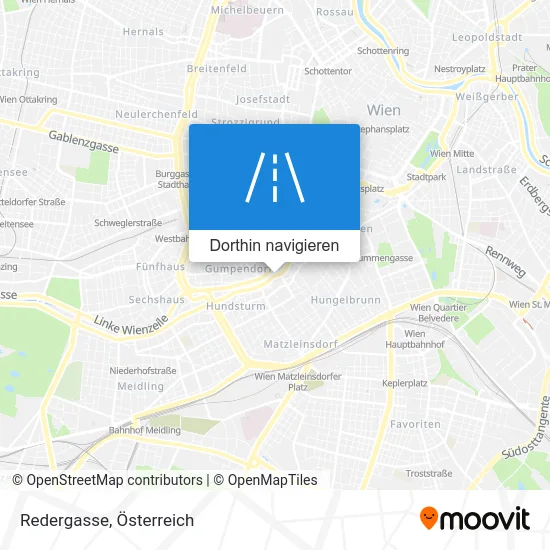 Redergasse Karte