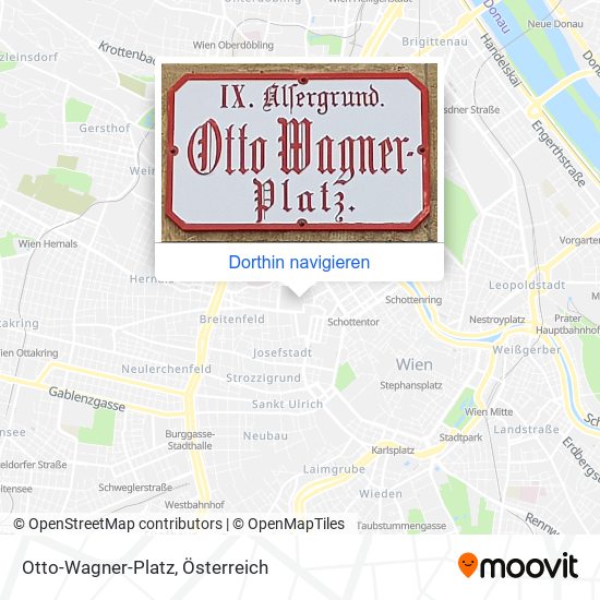 Otto-Wagner-Platz Karte