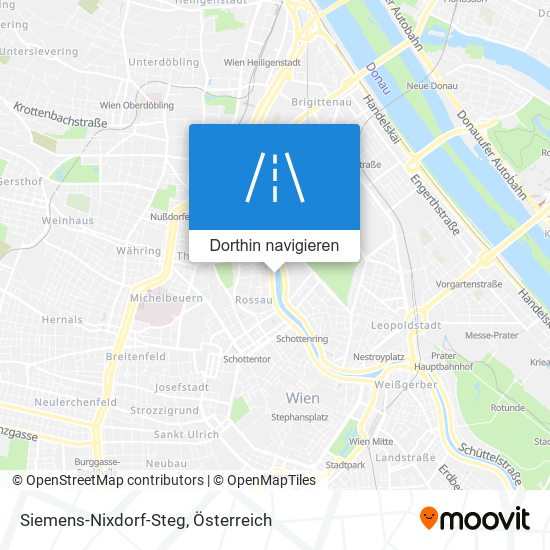 Siemens-Nixdorf-Steg Karte