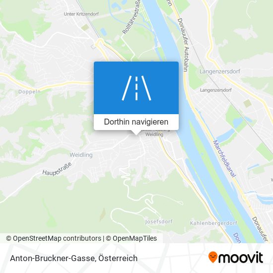 Anton-Bruckner-Gasse Karte