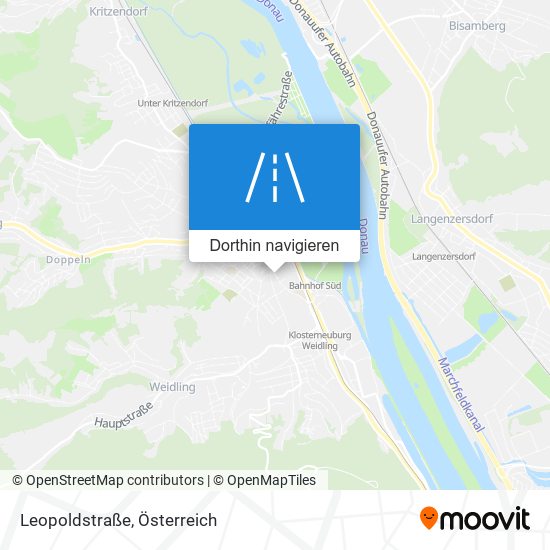 Leopoldstraße Karte