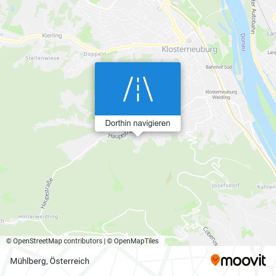 Mühlberg Karte