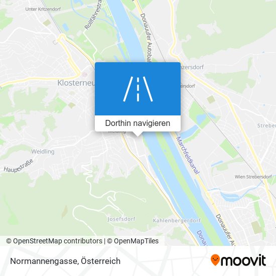 Normannengasse Karte