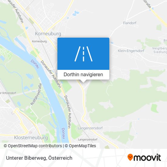 Unterer Biberweg Karte