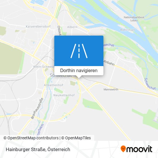 Hainburger Straße Karte