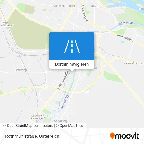 Rothmühlstraße Karte