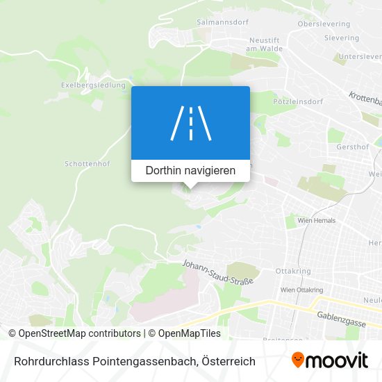 Rohrdurchlass Pointengassenbach Karte