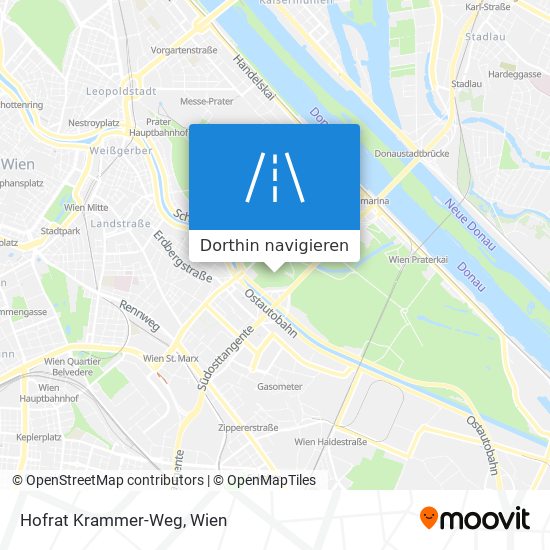 Hofrat Krammer-Weg Karte