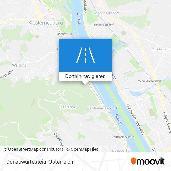 Donauwartesteig Karte