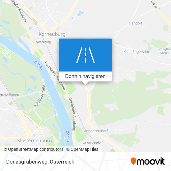 Donaugrabenweg Karte