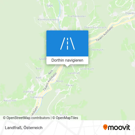 Landfraß Karte