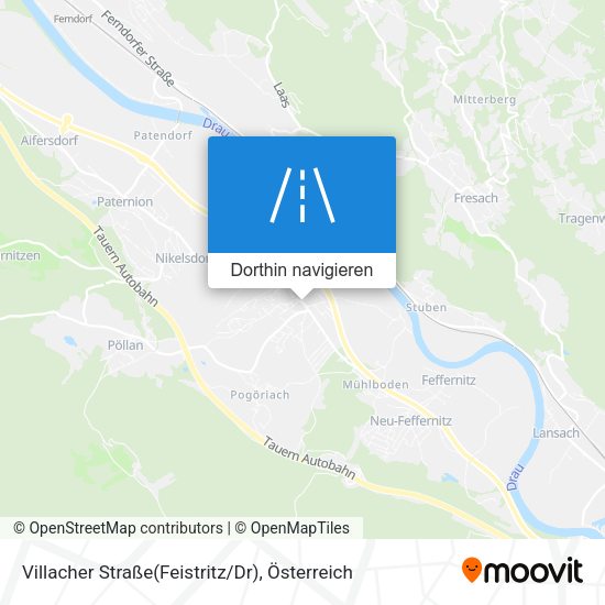 Villacher Straße(Feistritz/Dr) Karte