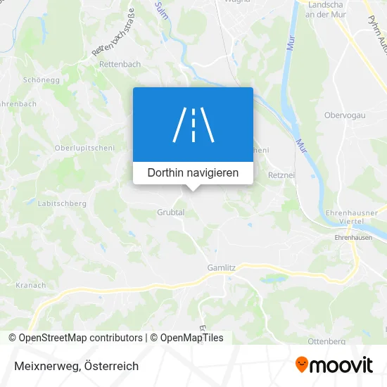 Meixnerweg Karte