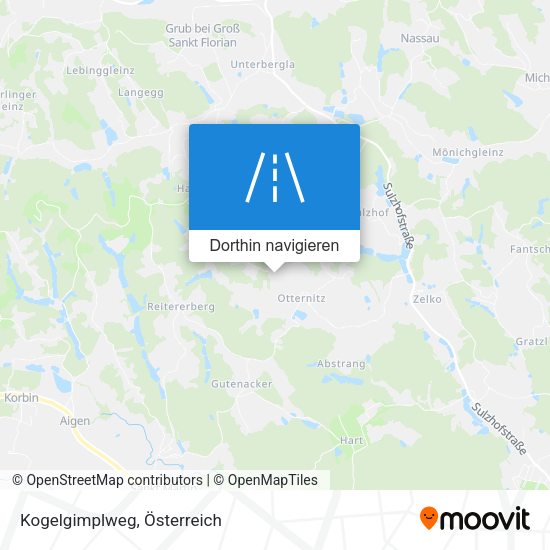 Kogelgimplweg Karte