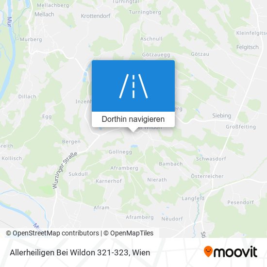 Allerheiligen Bei Wildon 321-323 Karte