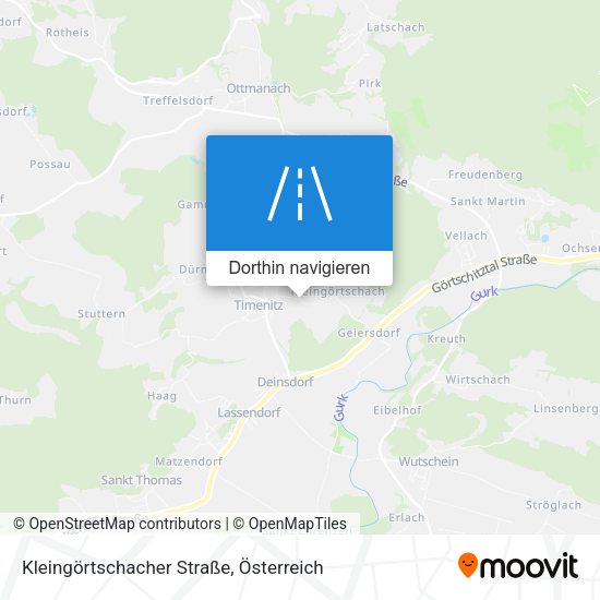 Kleingörtschacher Straße Karte