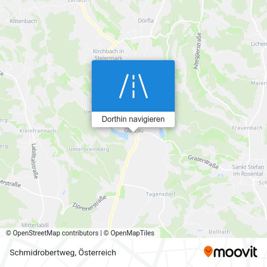 Schmidrobertweg Karte