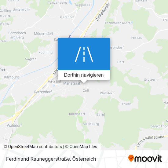 Ferdinand Rauneggerstraße Karte