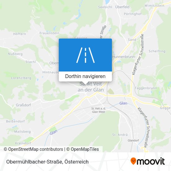Obermühlbacher-Straße Karte