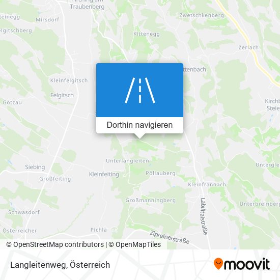 Langleitenweg Karte