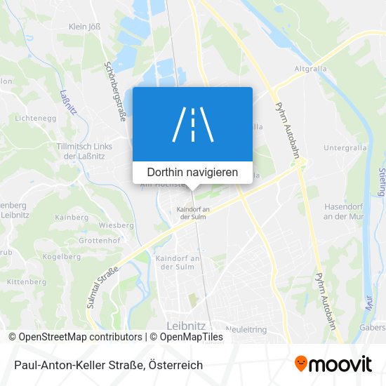 Paul-Anton-Keller Straße Karte