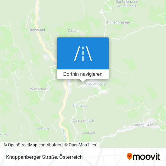 Knappenberger Straße Karte