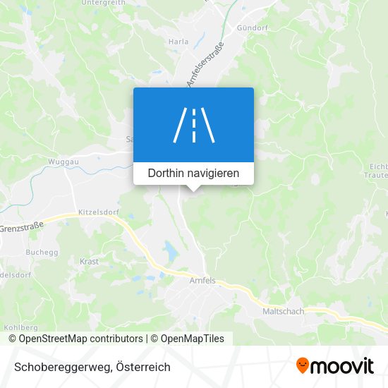 Schobereggerweg Karte