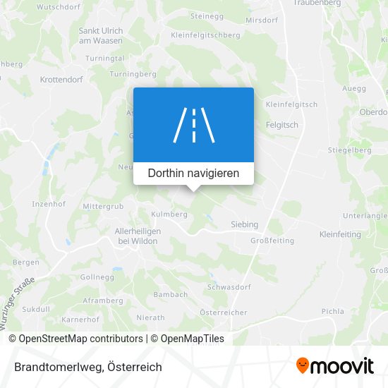 Brandtomerlweg Karte