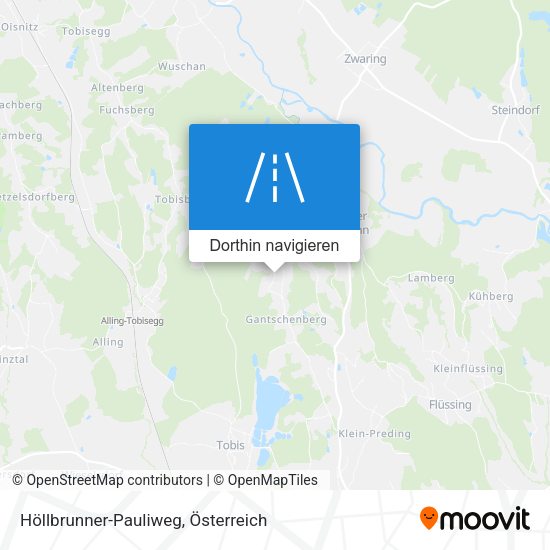 Höllbrunner-Pauliweg Karte