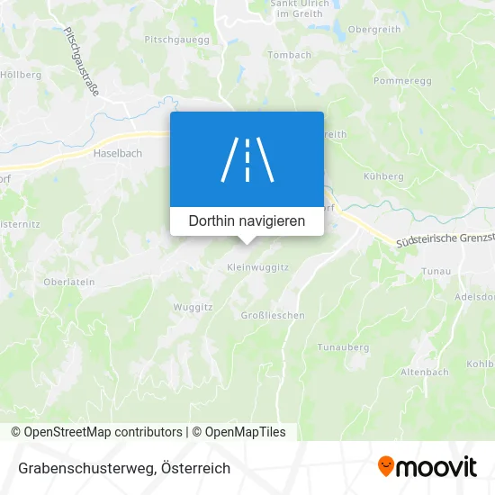 Grabenschusterweg Karte