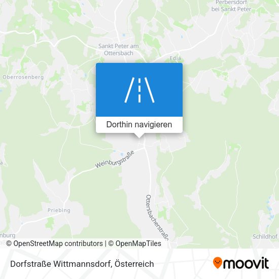 Dorfstraße Wittmannsdorf Karte