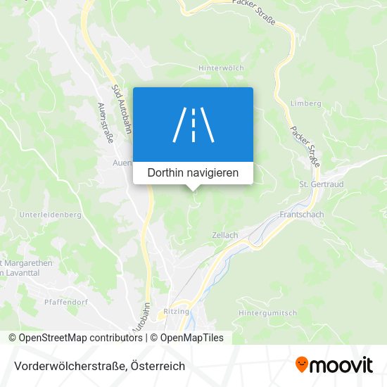 Vorderwölcherstraße Karte