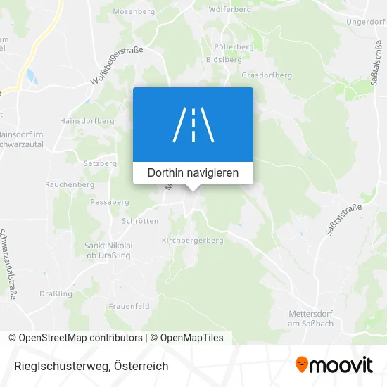 Rieglschusterweg Karte