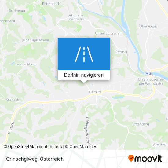 Grinschglweg Karte