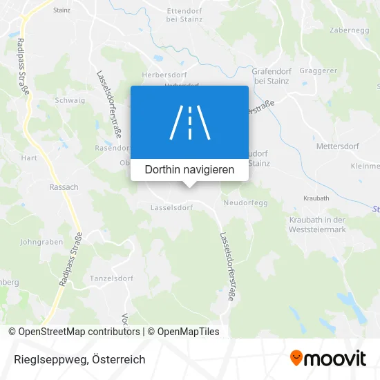 Rieglseppweg Karte
