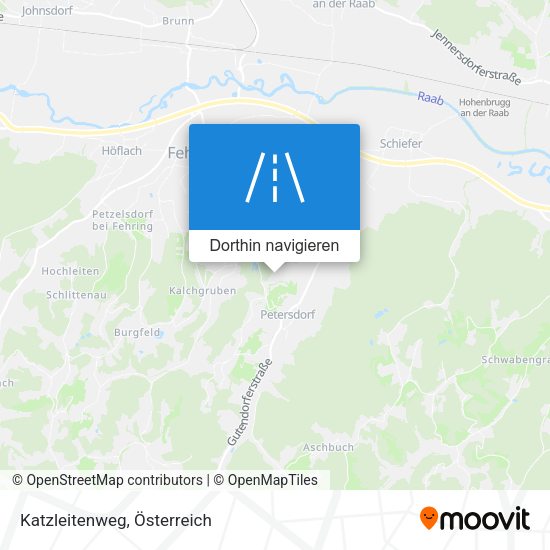 Katzleitenweg Karte