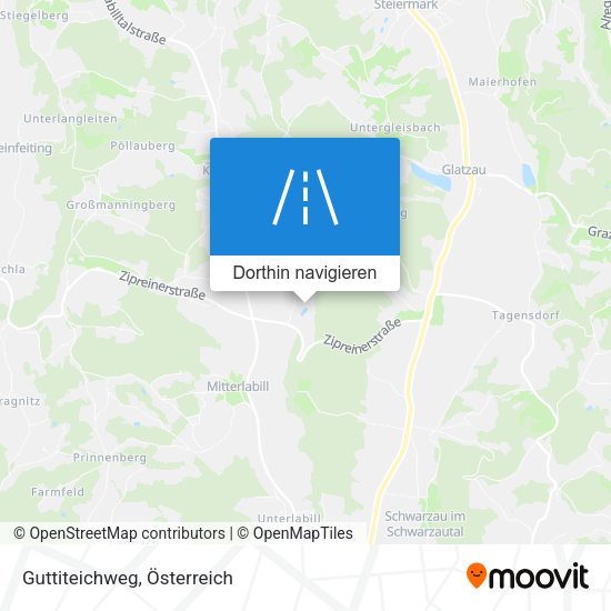 Guttiteichweg Karte