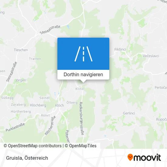 Gruisla Karte