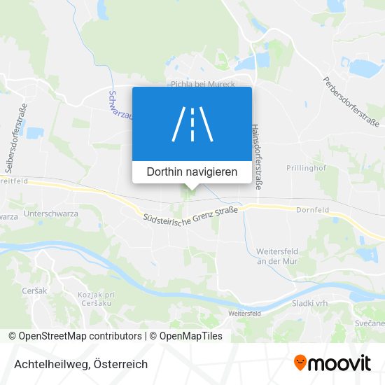 Achtelheilweg Karte