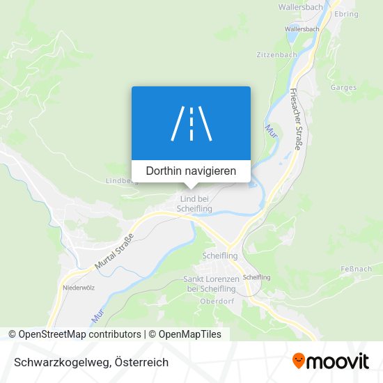 Schwarzkogelweg Karte