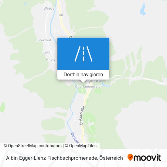 Albin-Egger-Lienz-Fischbachpromenade Karte