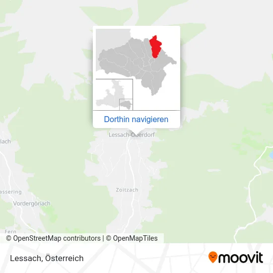Lessach Karte