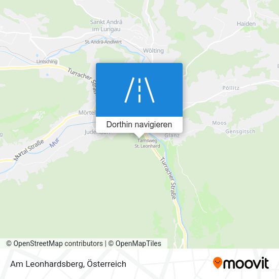 Am Leonhardsberg Karte