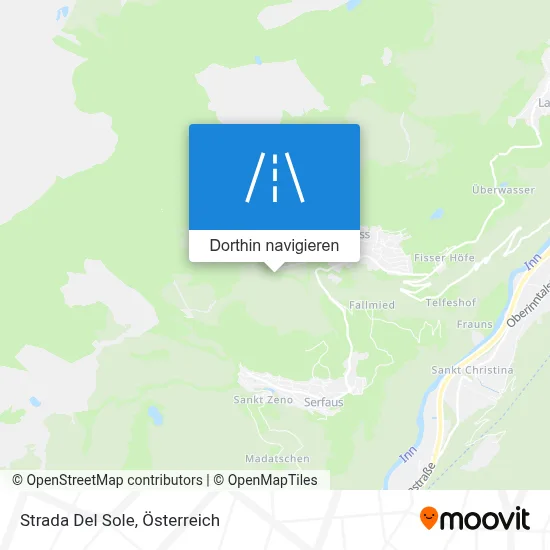 Strada Del Sole Karte