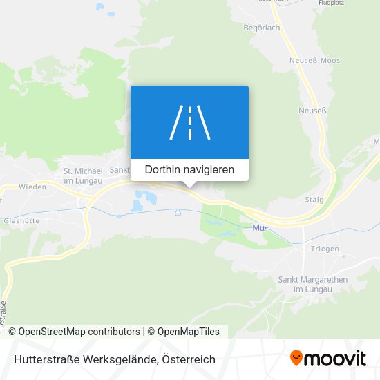 Hutterstraße  Werksgelände Karte