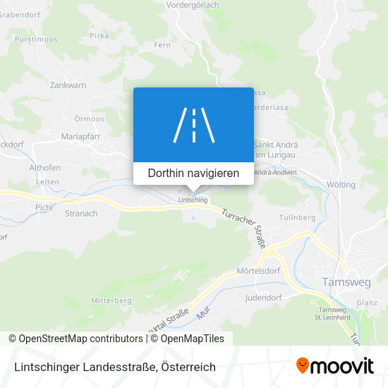 Lintschinger Landesstraße Karte