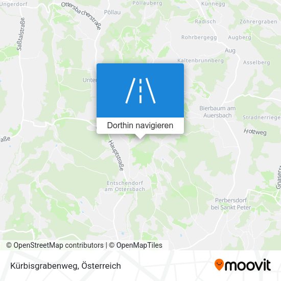 Kürbisgrabenweg Karte